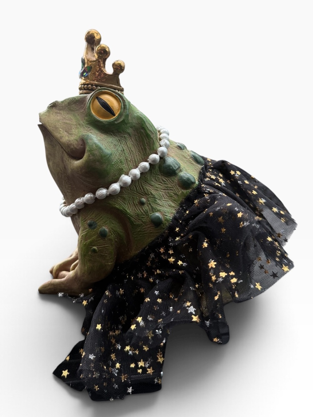 Viral Halloween Frog Princess Crown Tutu Figurine 2026 frog queen - Picture 3 of 6